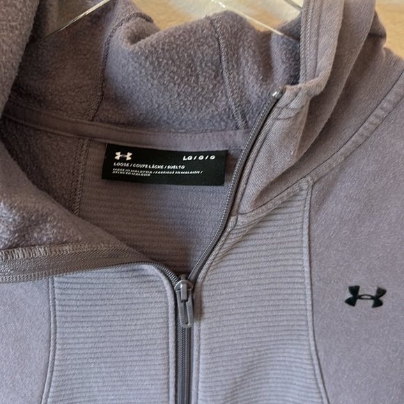 Under Armour | Loose Fit L Periwinkle Spring Hoodie - Picture 3 of 6
